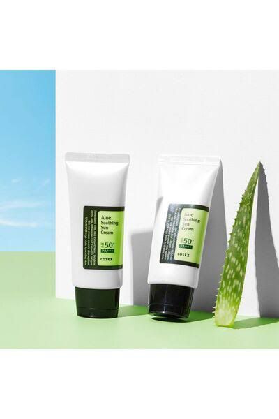 Aloe Soothing Sun Cream SPF50+ PA+++ - Resim 1